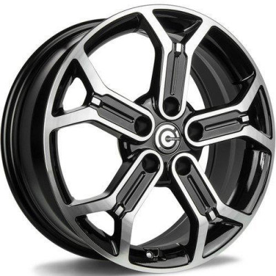 Carbonado Trend R17 W7 PCD5x114.3 ET40 DIA73.1 Black Front Polished