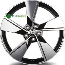 Carbonado Universe R17 W7 PCD5x112 ET40 DIA57.1 Black Front Polished