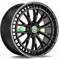 Carbonado Upscale R20 W8.5 PCD5x112 ET35 DIA66.6 Matt Black Lip Polished