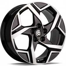 Carbonado Whistle R17 W7 PCD5x114.3 ET40 DIA73.1 Black Polished