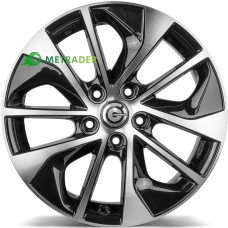 Carbonado Yakuza R17 W7 PCD5x114.3 ET39 DIA67.1 Black Front Polished