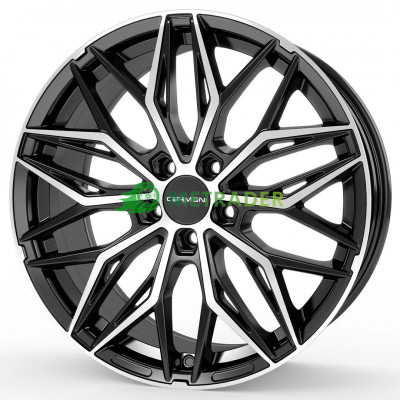 Carmani 26 Max R19 W8.5 PCD5x114.3 ET40 DIA64.3 Black Polished