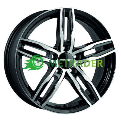 Carmani CA 14 Paul R16 W6.5 PCD5x112 ET42 DIA57.1 Black Polished
