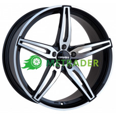 Carmani CA 15 Oskar R17 W7 PCD5x108 ET45 DIA63.4 Black Polished