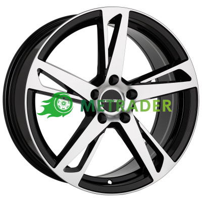 Carmani CA 16 Anton R18 W8 PCD5x112 ET39 DIA66.6 Black Polished