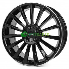 Carmani CA 17 Fritz R22 W10 PCD5x112 ET20 DIA66.6 Black Lip Polish