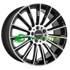Carmani CA 17 Fritz R18 W8 PCD5x112 ET35 DIA66.6 Black Polished