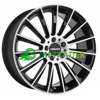 Carmani CA 17 Fritz R20 W8.5 PCD5x112 ET40 DIA66.6 Black Polished