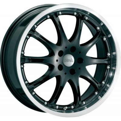 DBV Australia R15 W7 PCD5x114.3 ET40 DIA74.1 Black Front Polish