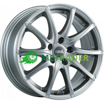 DBV Tropez R16 W6.5 PCD5x108 ET44 DIA74.1 Shadow Silver