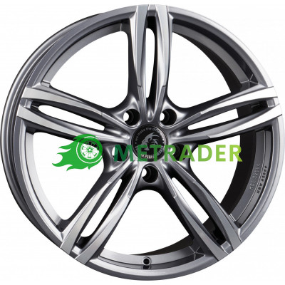 Damina Performance DM03 R18 W8 PCD5x120 ET45 DIA72.6 Anthracite Polished