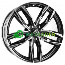 Damina Performance DM05 R19 W8.5 PCD5x112 ET45 DIA66.6 Black Polished