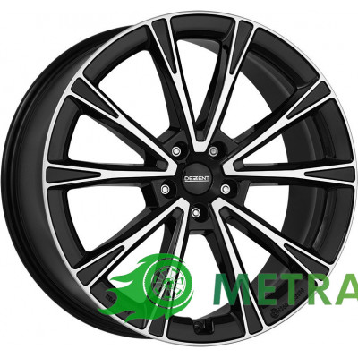 Dezent AR R18 W7 PCD5x108 ET47.5 DIA63.4 Dark Black Polished