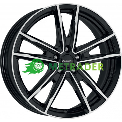 Dezent KF R19 W8 PCD5x108 ET45 DIA63.4 Dark Black Polished