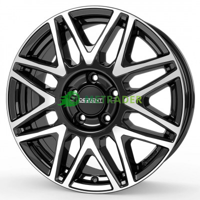 Dezent KH Dark Black Polished R18 W7.5 PCD5x118 ET56 DIA71.1