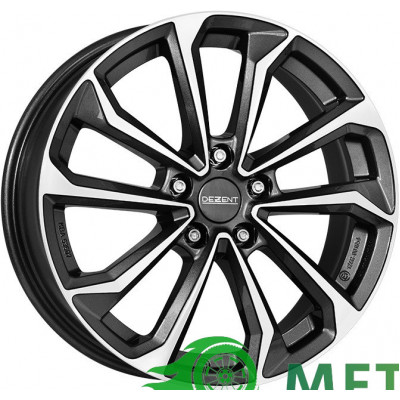 Dezent KS R18 W7.5 PCD5x114.3 ET51 DIA67.1 Dark Gunmetal Polished