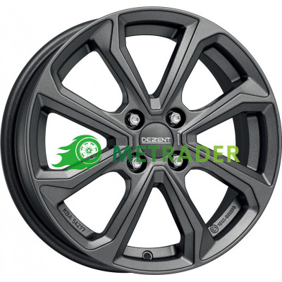 Dezent KT R15 W6 PCD4x100 ET46 DIA54.1 Graphite Matt