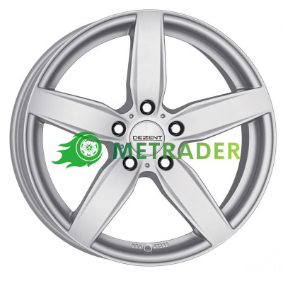 Dezent TB R18 W8 PCD5x112 ET57 DIA66.6 Silver