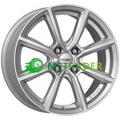 Dezent TN R18 W7 PCD4x100 ET38 DIA60.1 Silver