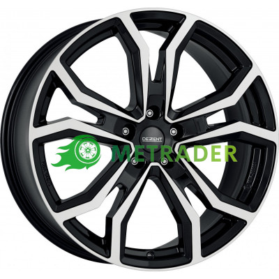 Dezent TV R20 W9 PCD5x120 ET36 DIA72.6 Dark Black Polished