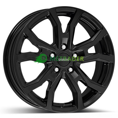 Dezent TV Trailer Black R14 W6 PCD5x112 ET30 DIA66.6