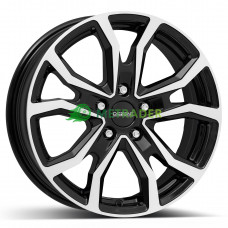 Dezent TV Trailer R14 W6 PCD5x112 ET30 DIA66.6 Dark Black Polished