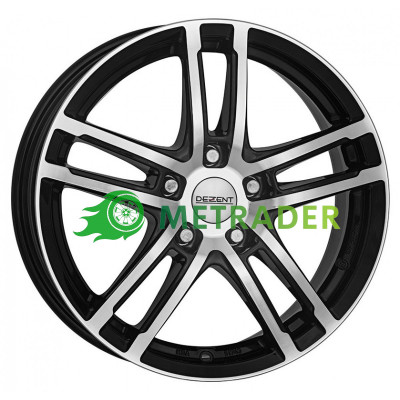 Dezent TZ R17 W7 PCD5x114.3 ET39 DIA60.1 Black Polished