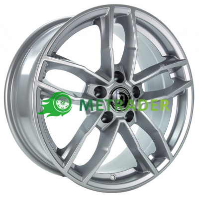 Diewe Wheels Alito R18 W8 PCD5x112 ET45 DIA66.6 Argento Silver
