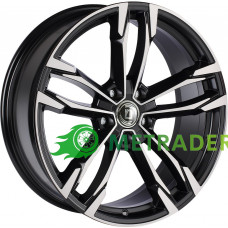 Diewe Wheels Avio R18 W8 PCD5x120 ET45 DIA72.6 NeroS Machined