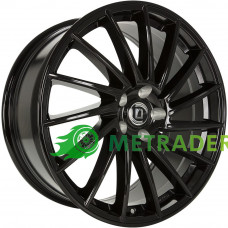 Diewe Wheels Briosa R18 W8 PCD5x108 ET45 DIA65.1 Black Glossy