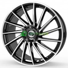 Diewe Wheels Briosa R20 W8.5 PCD5x112 ET45 DIA66.6 Nero S Machined