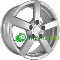 Diewe Wheels Eros R17 W7.5 PCD5x112 ET38 DIA66.5 Silver