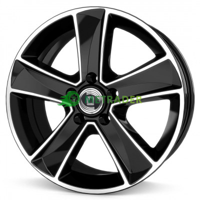 Diewe Wheels Mammut5 R16 W7 PCD5x120 ET45 DIA65.1 Nero Machined