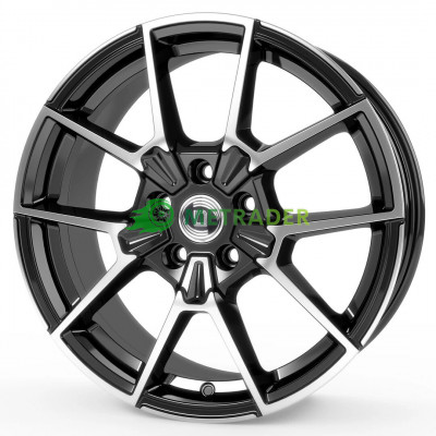 Diewe Wheels Neve Black Diamond R18 W7.5 PCD5x112 ET23 DIA66.6