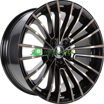 Diewe Wheels Presto R22 W10.5 PCD5x130 ET45 DIA71.6 Nero Machined
