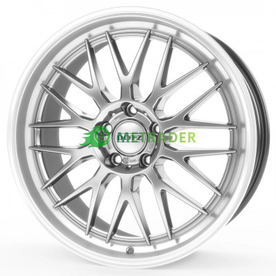Dotz Bilbao R18 W8 PCD5x112 ET35 DIA70.1 Silver Polished Lip