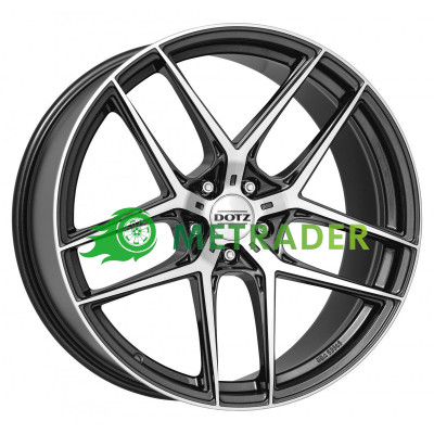 Dotz Lagunaseca R20 W10 PCD5x120 ET40 DIA72.6 Dark Gunmetal Polished