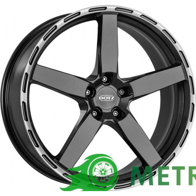 Dotz Marinabay R21 W10 PCD5x120 ET40 DIA72.6 Dark Gunmetal Polished Lip