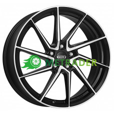 Dotz SPA R19 W8 PCD5x112 ET45 DIA70.1 Dark Black Polished
