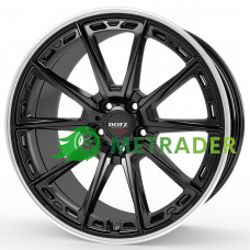 Dotz Sonoma R19 W8.5 PCD5x112 ET25 DIA70.1 Dark Black Matt Polished Lip