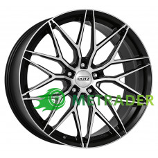 Dotz Suzuka R20 W9 PCD5x108 ET40 DIA70.1 Black Front Polished
