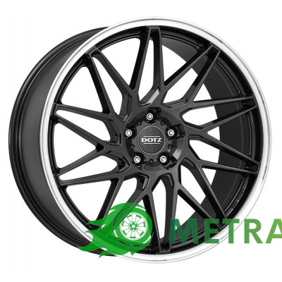 Dotz Tanaka R21 W9 PCD5x120 ET30 DIA72.6 Dark Gunmetal Polished Lip