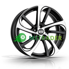 Elite Wheels EW03 Storm R17 W7.5 PCD5x108 ET42 DIA67.1 Black Polished