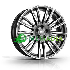 Elite Wheels EW06 Mirage R19 W8.5 PCD5x108 ET45 DIA67.1 Palladium Matt Polished