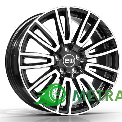 Elite Wheels EW07 Vanity R19 W8.5 PCD5x108 ET45 DIA67.1 Black Polished
