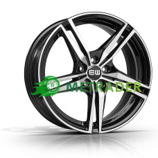 Elite Wheels EW11 Racer R18 W8 PCD5x108 ET42 DIA63.4 Black Polished