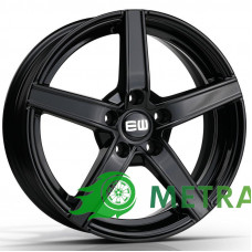 Elite Wheels EW12 Jazzy R14 W5.5 PCD4x100 ET35 DIA67.1 Black Polished