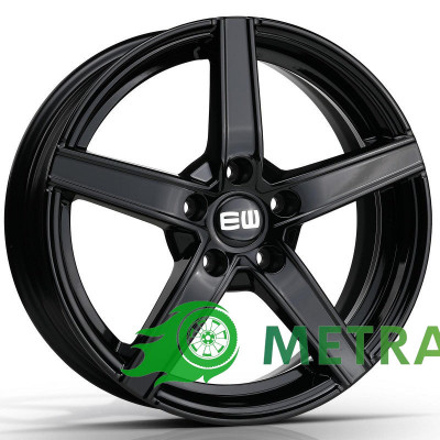 Elite Wheels EW12 Jazzy R16 W6.5 PCD4x108 ET20 DIA65.1 Black Polished