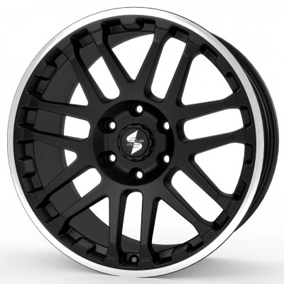 EtaBeta Combat R18 W8 PCD5x130 ET40 DIA84.1 Matt Black Lip Polish