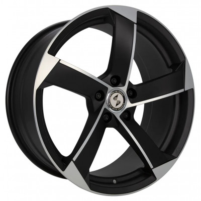 EtaBeta Magic R18 W8 PCD5x112 ET25 DIA66.5 Black Matt Full Polished